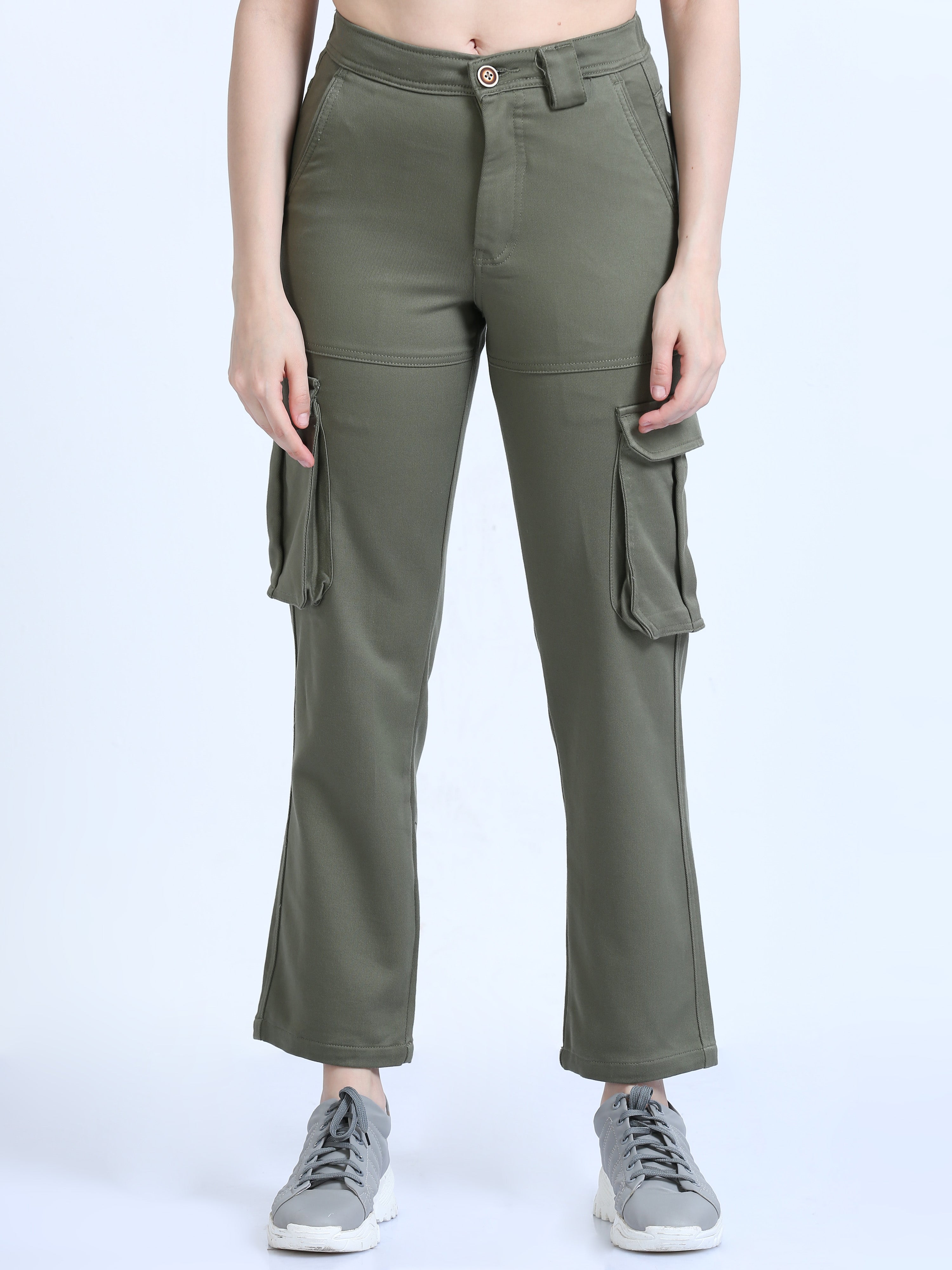 Women's High-rise Cargo Utility Pants - Wild Fable™ Dark Green Xxl : Target